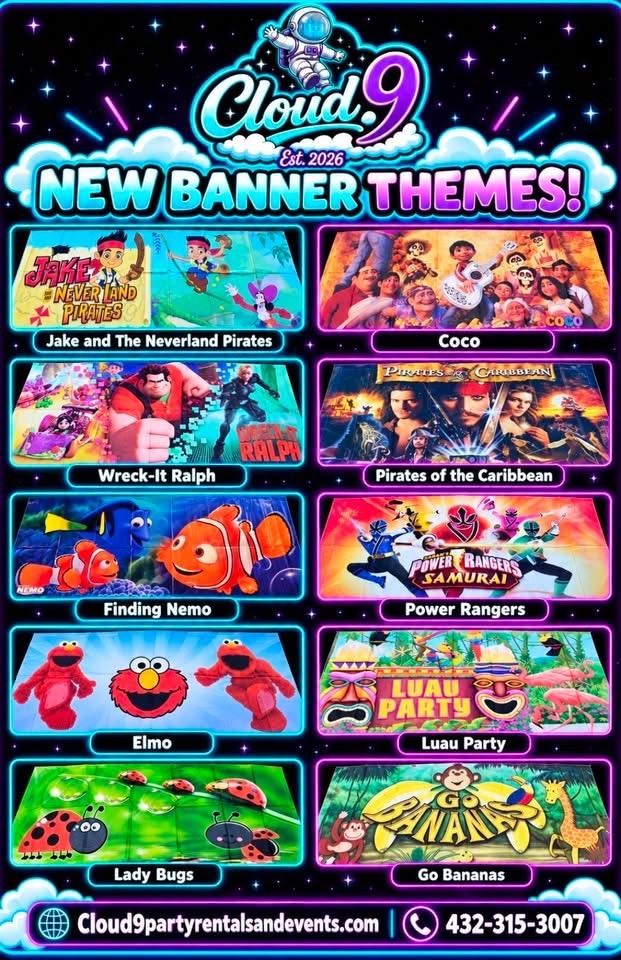 Jake and the Neverland Pirates bounce-house rental banner