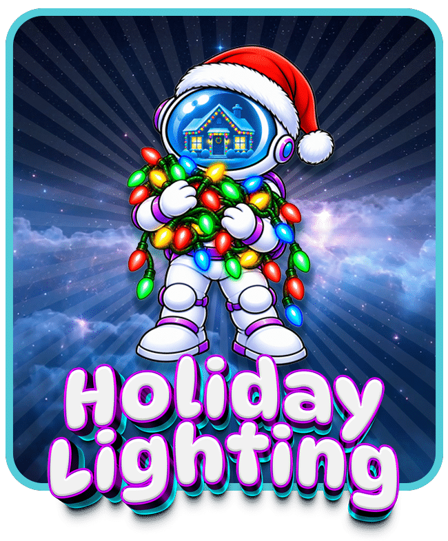 holiday lights C9 Midland Christmas Light Installation — Homepage